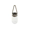 Lighting decoration Home ESPRIT Transparent Silver 11 x 11 x 18 cm