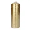 Candle Golden Silver Ø 7 x 20 cm 1 Unit