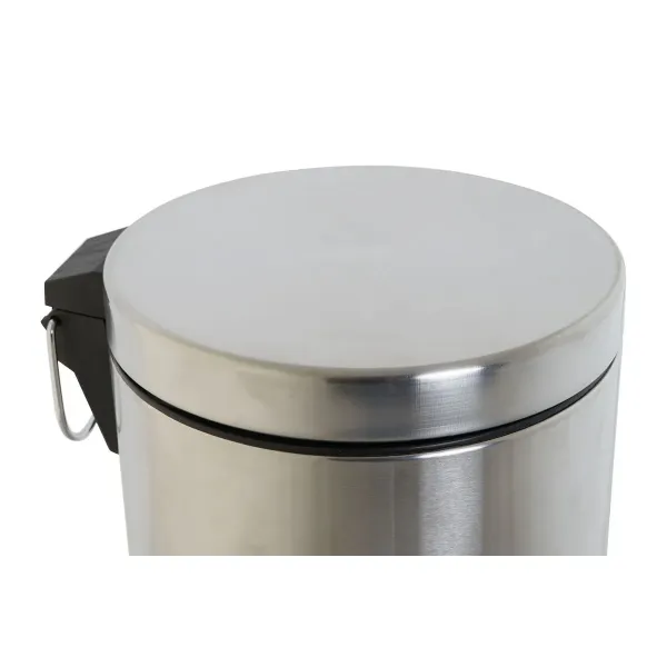 Pedal bin DKD Home Decor Silver 5 L