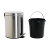 Pedal bin DKD Home Decor Silver 5 L