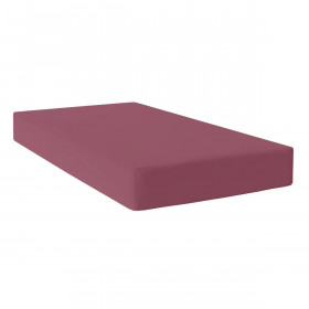 Fitted sheet HappyFriday BASIC Magenta 90 x 200 x 32 cm