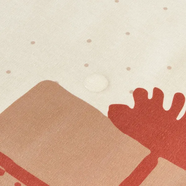 Stain-proof resined tablecloth Belum Christmas Present White Red Green 150 x 150 cm