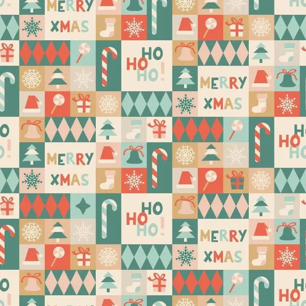 Stain-proof resined tablecloth Belum Merry Christmas Multicolour 300 x 150 cm