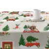 Stain-proof resined tablecloth Belum Merry Christmas Multicolour 100 x 150 cm
