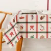 Stain-proof resined tablecloth Belum Scottish Christmas Multicolour 250 x 150 cm