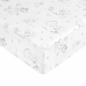 Fitted sheet Tom & Jerry Multicolour