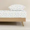 Fitted bottom sheet Kids&Cotton Kibo Multicolour 90 x 200 cm