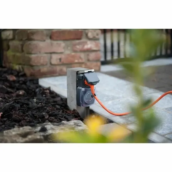 Plug with analogue timer Chacon 3500 W