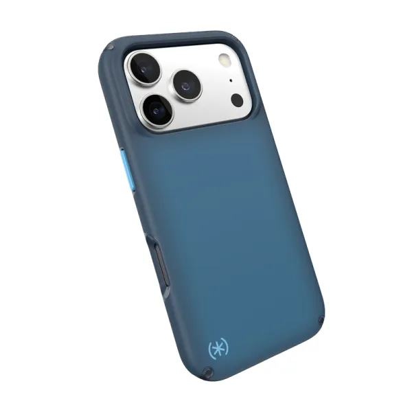 Speck Presidio Lux MagSafe - Case iPhone 17 Pro (Deep Sea Fade / Black / Spell Blue)