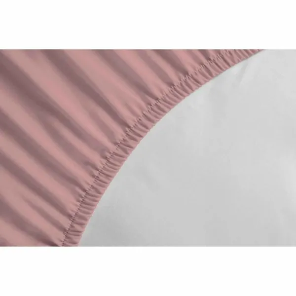 Sovitettu pohja-arkki Lovely Home LH71630 Pinkki Rose 180 x 200 + 25 cm