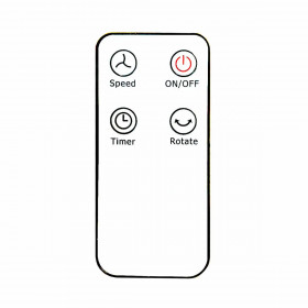 Remote control for fan (air conditioning) EDM 33529 33527 White Replacement