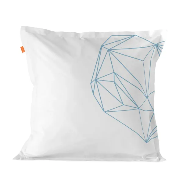 Pillowcase HappyFriday Blanc Heart Multicolour 80 x 80 cm