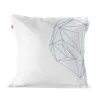 Pillowcase HappyFriday Blanc Heart Multicolour 80 x 80 cm
