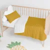 Bedspread (quilt) HappyFriday Basic Kids Dash Mustard 100 x 130 cm