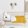Bedspread (quilt) HappyFriday Basic Kids Dash Mustard 100 x 130 cm