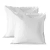 Pillowcase HappyFriday BASIC White 60 x 60 cm (2 Units)