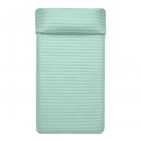 Bedspread (quilt) HappyFriday Basic Kids Dash Mint 180 x 260 cm