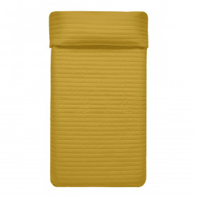 Bedspread (quilt) HappyFriday Basic Kids Dash Mustard 200 x 260 cm