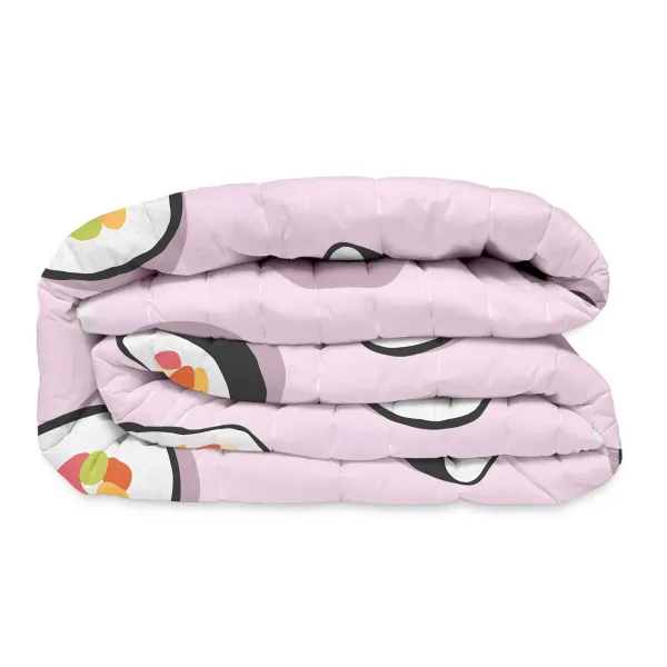 Bedspread (quilt) HappyFriday Aware Multicolour Sushi 260 x 260 cm