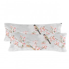 Pillowcase HappyFriday Ohara Multicolour 45 x 110 cm (2 Units)