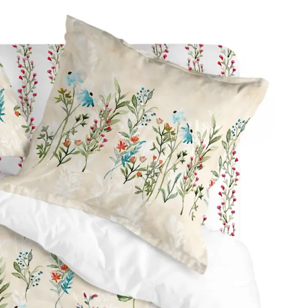 Pillowcase HappyFriday Vernazza Multicolour 80 x 80 cm