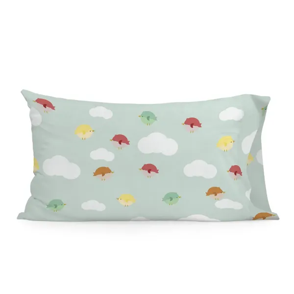 Pillowcase HappyFriday Happynois Learning to fly Multicolour 50 x 75 cm