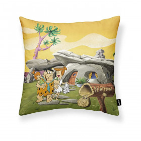 Cushion cover The Flintstones Family Flintstones A Multicolour 45 x 45 cm