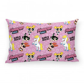 Cushion cover Powerpuff Girls Powerpuff C Multicolour Pink 30 x 50 cm