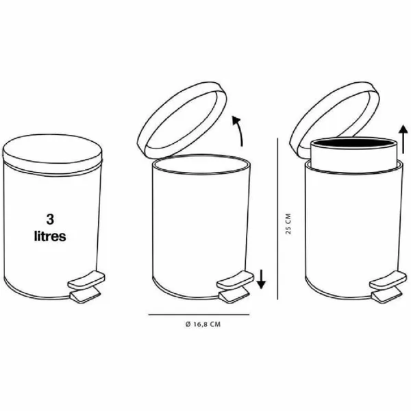 Safe Box with Electronic Lock Yale Black 16,3 L 25 x 35 x 25 cm Stainless steel