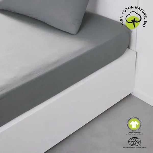Right long arm chaise longue cover Eysa JAZ White 180 x 120 x 360 cm