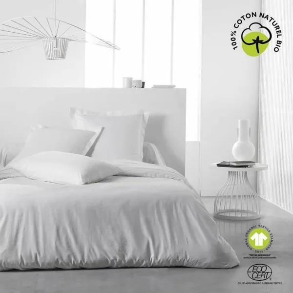 Left long arm chaise longue cover Eysa JAZ White 180 x 120 x 360 cm