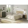 Right short arm chaise longue cover Eysa JAZ Brown 120 x 120 x 360 cm