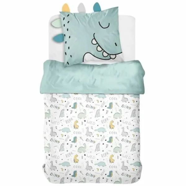 Left long arm chaise longue cover Eysa JAZ Blue 180 x 120 x 360 cm