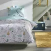 Left long arm chaise longue cover Eysa JAZ Blue 180 x 120 x 360 cm