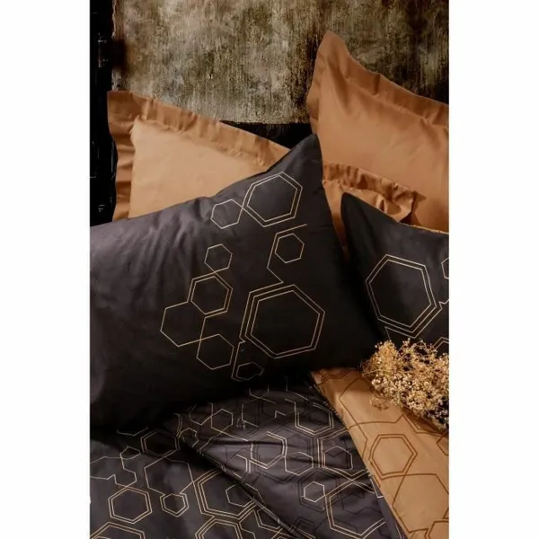 Sofa Cover Eysa VALERIA Mustard 100 x 110 x 55 cm