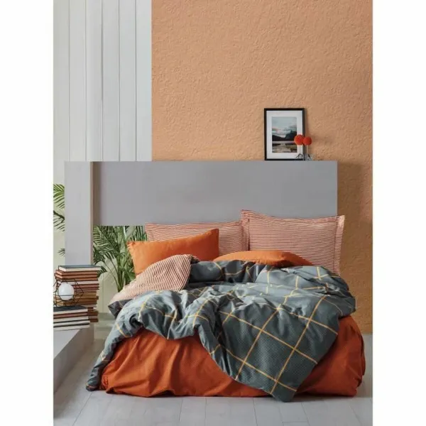 Sofa Cover Eysa VALERIA Mustard 100 x 110 x 55 cm