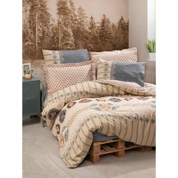 Sofa Cover Eysa VALERIA Mustard 100 x 110 x 120 cm