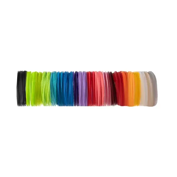 PLA 3D Filaments - 20 pcs x 20m Kruzzel 19876