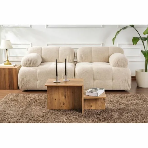 Sofa Cover Eysa MID Mustard 100 x 110 x 290 cm