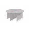 Sofa Cover Eysa MID White 100 x 110 x 230 cm