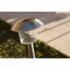 Soliariumo lempa Lumisky Alesia LED Sidabras Nerūdijantis plienas Cool Balta (8 vnt.)