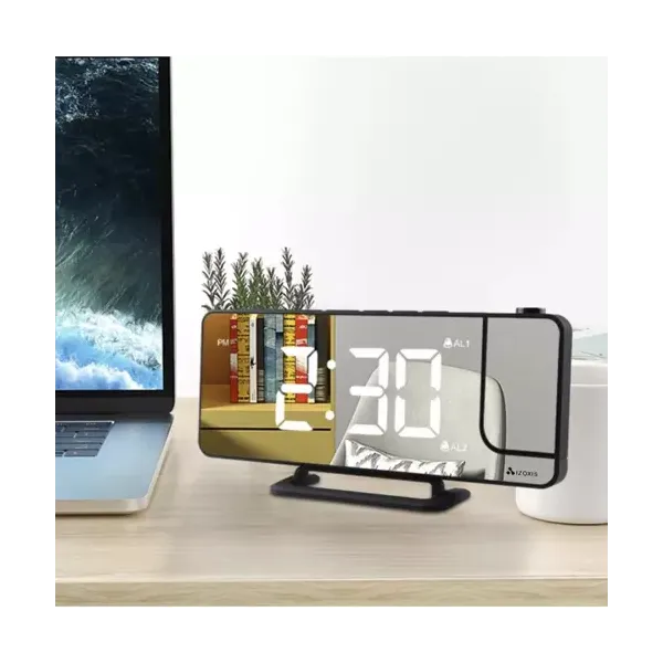 Alarm clock - LED clock with projector Izoxis 19576