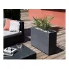Sofa Cover Eysa BRONX Dark grey 70 x 110 x 210 cm