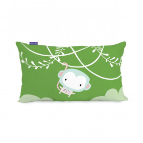 Cushion cover HappyFriday Moshi Moshi Macaque Multicolour 50 x 30 cm