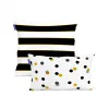 Cushion cover HappyFriday Blanc Mustard Multicolour 2 Pieces