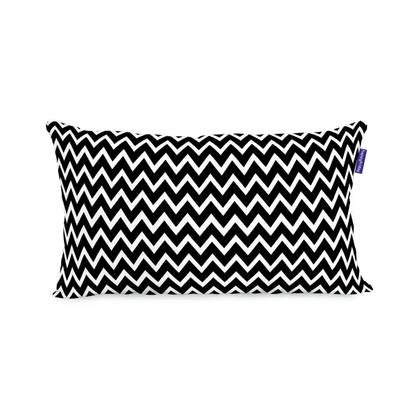 Cushion cover HappyFriday Blanc Mustard Multicolour 2 Pieces