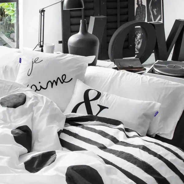 Cushion cover HappyFriday Blanc Star Multicolour 2 Pieces