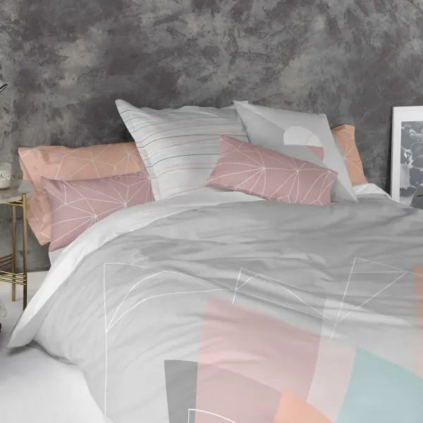 Cushion cover HappyFriday Blanc Range Multicolour 60 x 60 cm