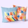 Cushion cover HappyFriday Aware Do it Multicolour 50 x 50 cm 2 Pieces