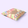Cushion cover HappyFriday Aware Good vibes Multicolour 50 x 50 cm 2 Pieces